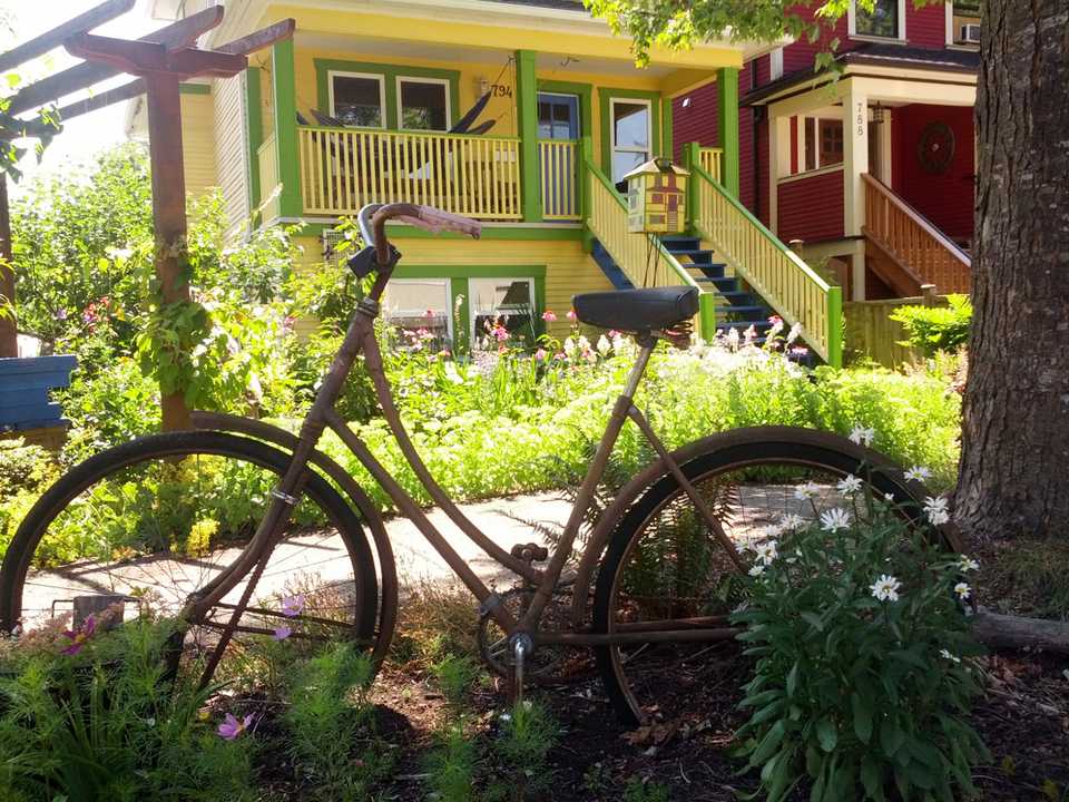 This bike is down the road. My bikes are faster and better maintained but not as scenic.